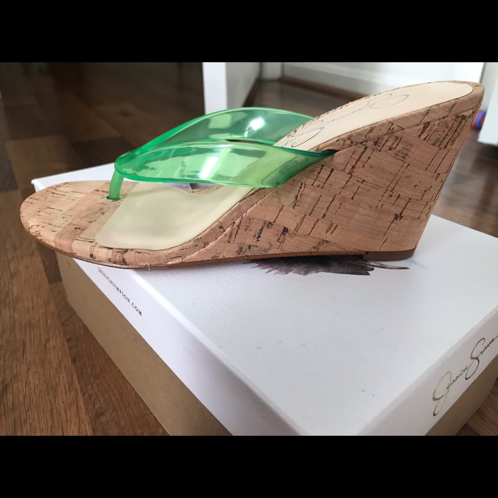 Jessica Simpson Coyrie2 Wedge Sandal - Green
